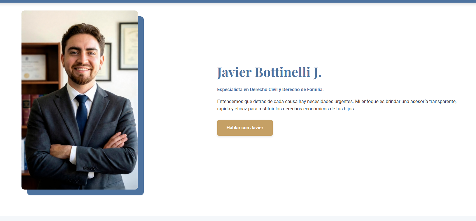 Sitio web de Javier Bottinelli